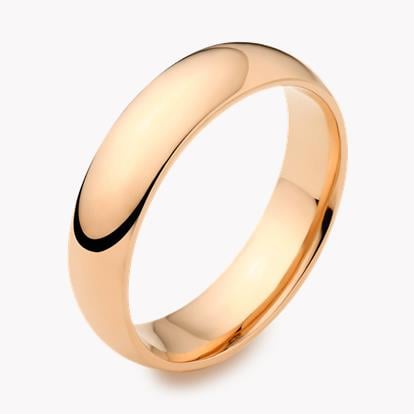 6mm Pragnell Court Wedding Ring in 18CT Rose Gold