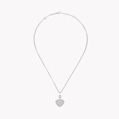 Chopard Happy Hearts Pendant 0.87ct in 18ct White Gold