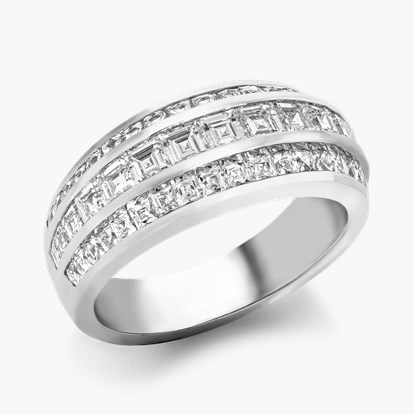 Manhattan Classic Diamond Ring 1.99ct in Platinum