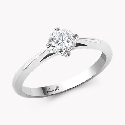 Windsor 0.50ct Diamond Solitaire Ring in Platinum