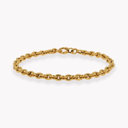 Victorian Gold Expandable Tube Bracelet in 9ct Yellow Gold