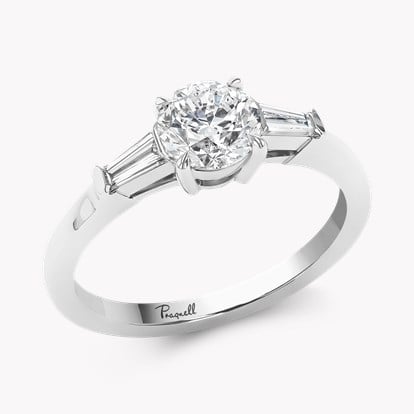 Regency 0.91ct Diamond Solitaire Ring in Platinum