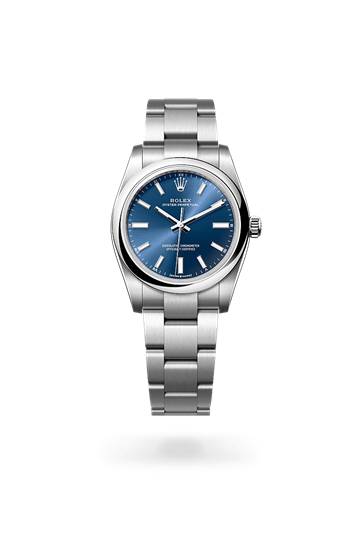 Rolex Oyster Perpetual in Oystersteel m124200 0003