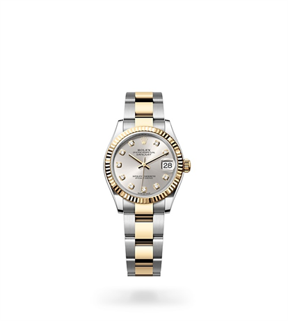 Rolex Datejust 31 Oyster, 31 mm, Oystersteel and yellow gold