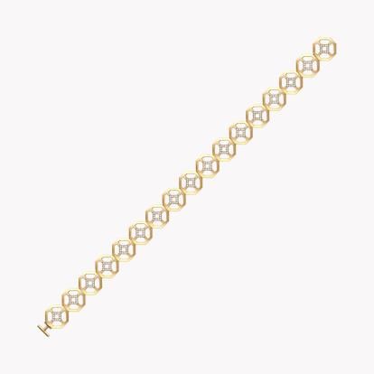 Revival Diamond Bracelet 0.58ct in Yellow Gold