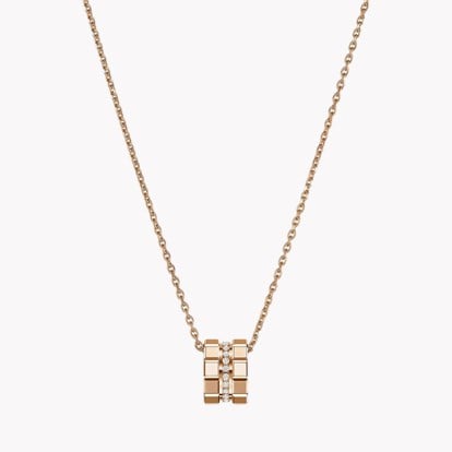 Chopard Ice Cube Diamond Pendant 0.14ct in 18ct Rose Gold