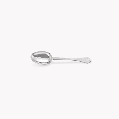 Silver William III Trefid Spoon 1691