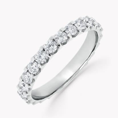 Brilliant Cut Diamond Eternity Ring 2.20ct in Platinum