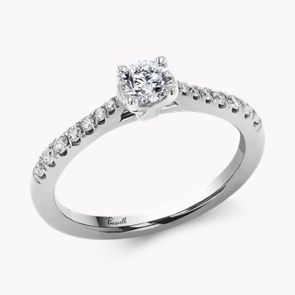 Celestial 0.30ct Diamond Solitaire Ring in Platinum