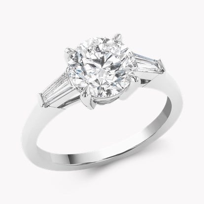 Regency 2.01ct Diamond Solitaire Ring - Brilliant Cut in Platinum