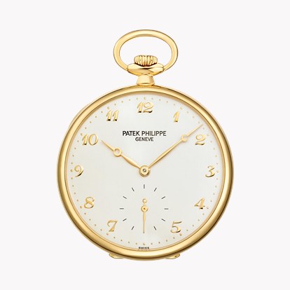 Patek Philippe Open Faced Pocket Watch 973J-001