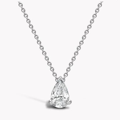 Brilliant Cut 0.25ct Diamond Pendant in 18ct White Gold 0.25ct in 18ct White Gold