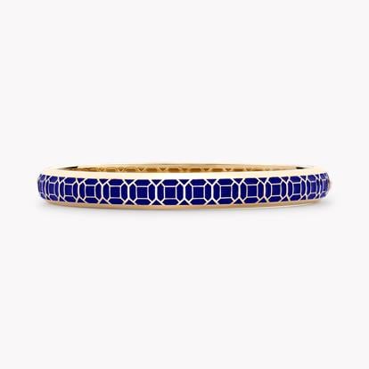 Revival Enamel Bangle in 18ct Yellow Gold