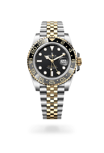 Rolex GMT Master II in Yellow Rolesor combination of Oystersteel and yellow gold M126713GRNR 0001