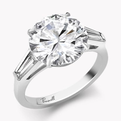 Regency 5.08ct Diamond Solitaire Ring in Platinum