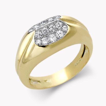 Cartier Diamond Ring in 18ct Yellow Gold