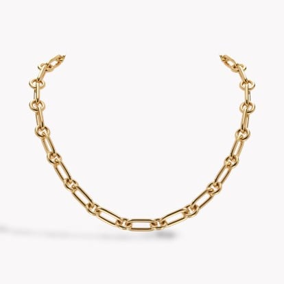 Mini Havana 0.10ct Diamond Necklace in 18ct Yellow Gold