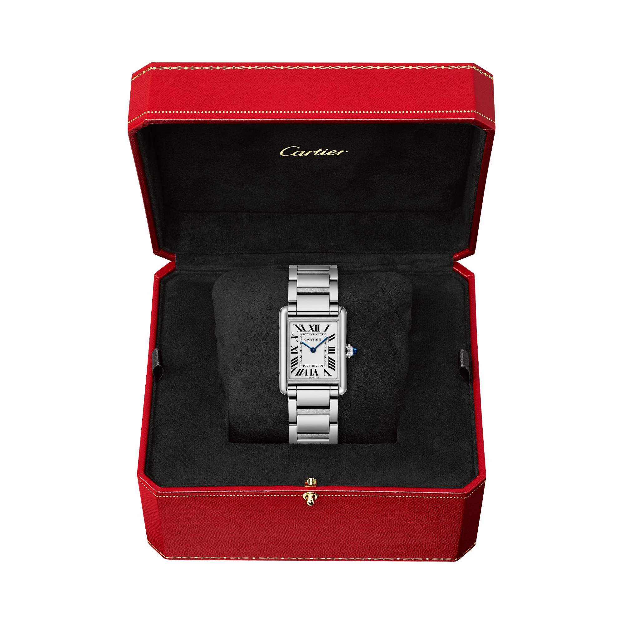 Cartier Tank Must 25.5mm, Silver Dial, Roman Numeral_4