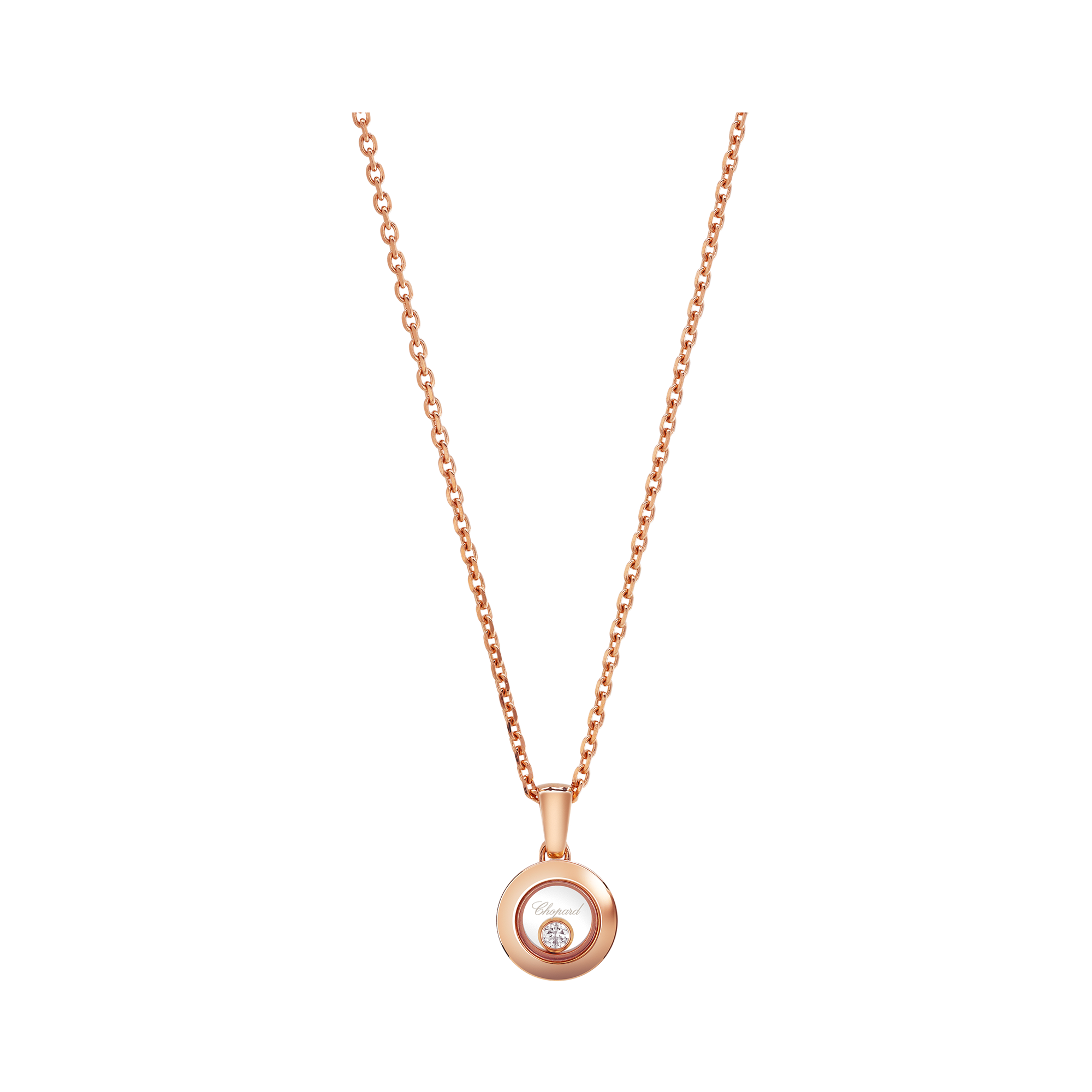 Chopard Happy Diamonds Pendant 0.05ct in 18ct Rose Gold