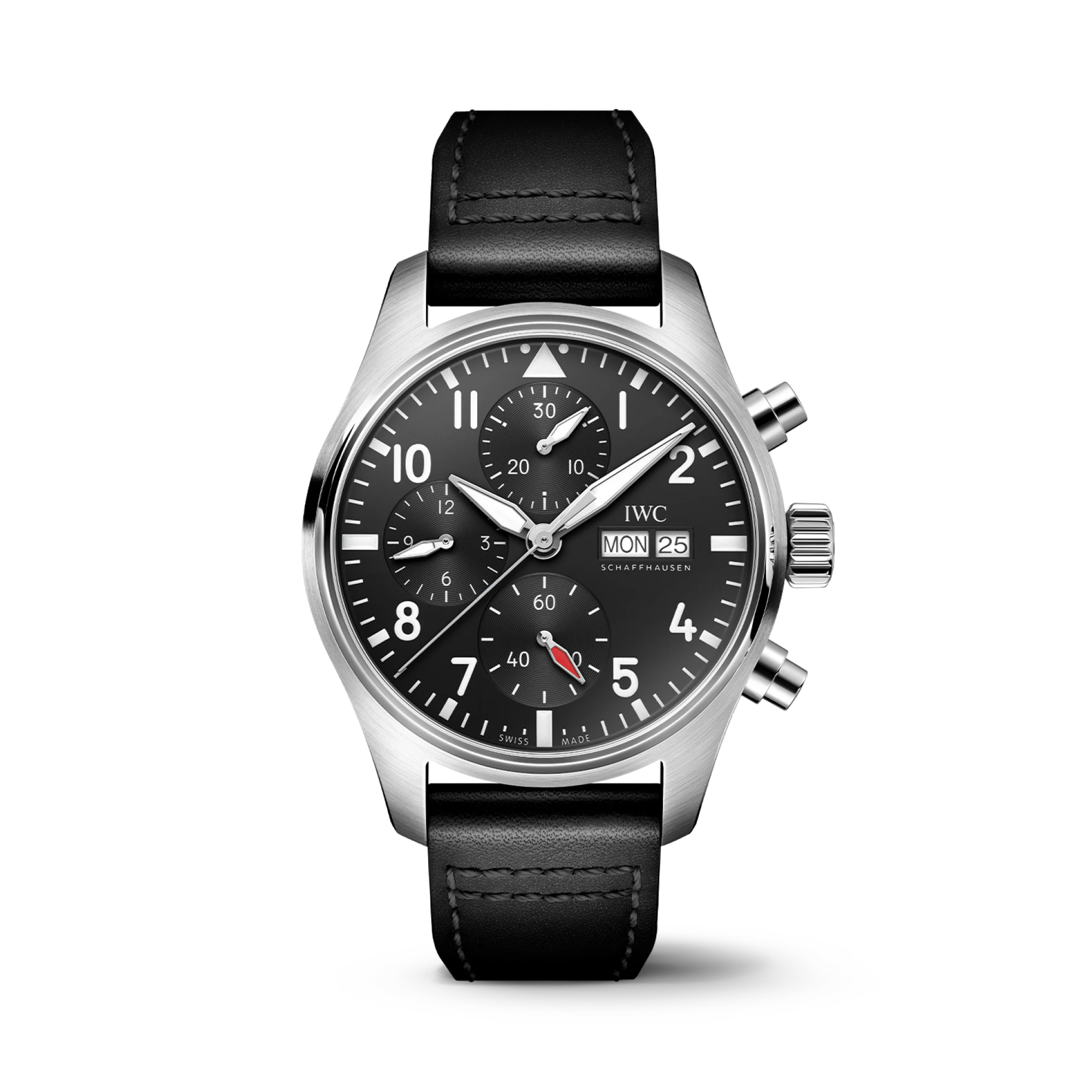 IWC Pilot's Chronograph 41 41mm, Black Dial, Arabic Numerals_1