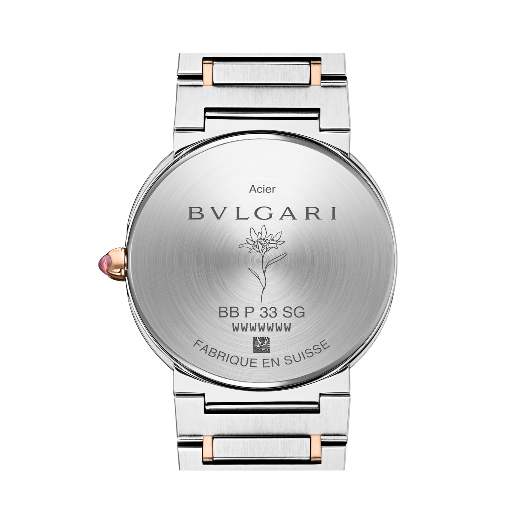 Bvlgari Bvlgari 33mm, Mother-of-Pearl Dial, Diamond Numerals_4