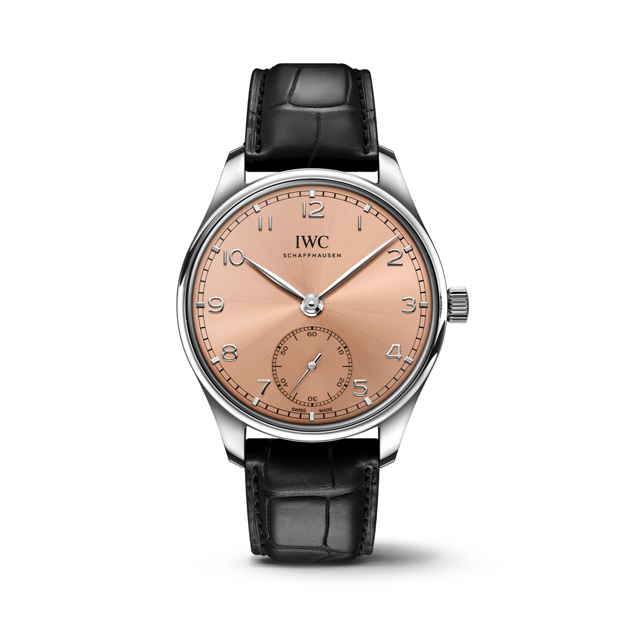 IWC Portugieser 40mm, Pink Dial, Arabic Numerals_1