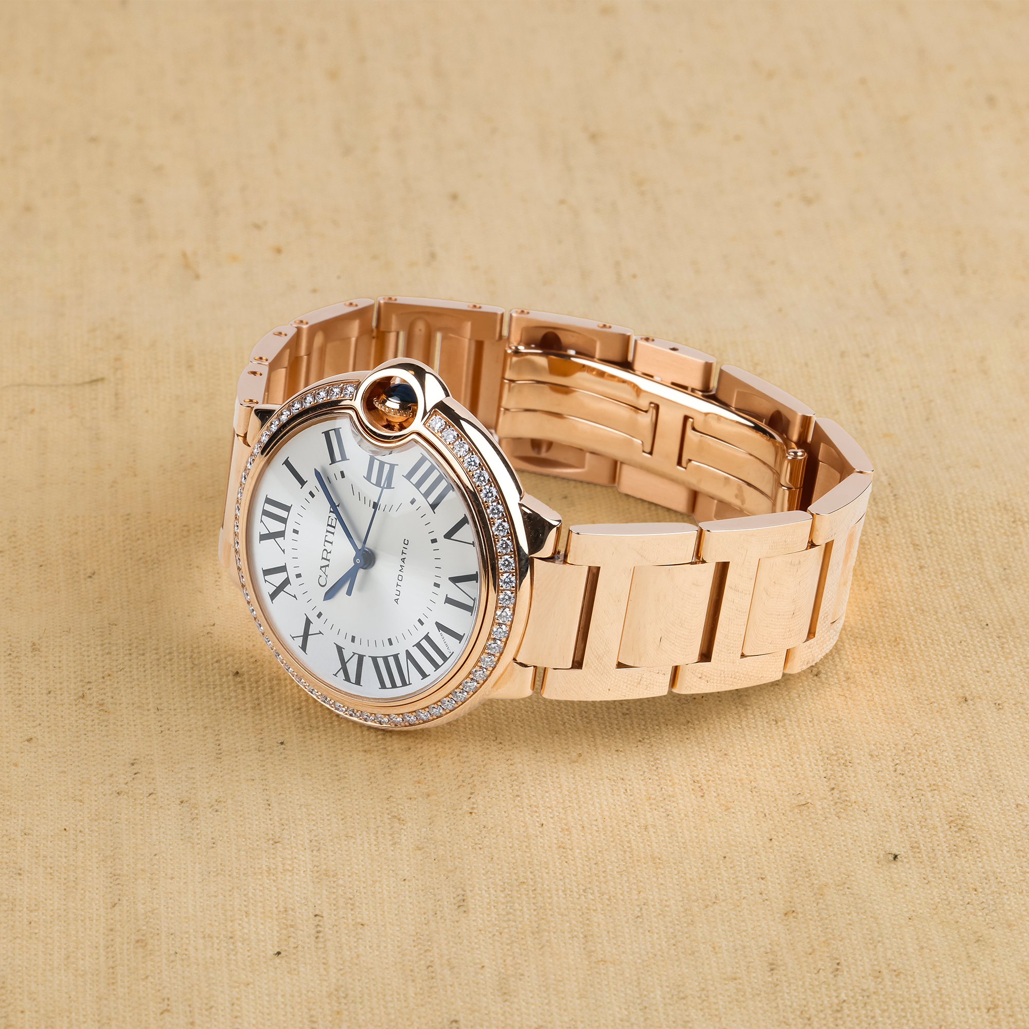 Cartier Ballon Bleu de Cartier 33mm, Silver Dial, Roman Numerals_2