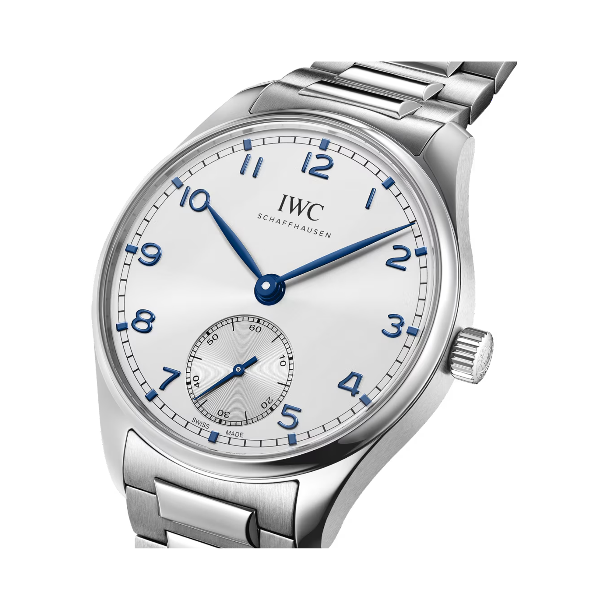 IWC Portugieser 40mm, Silver Dial, Arabic Numerals_3