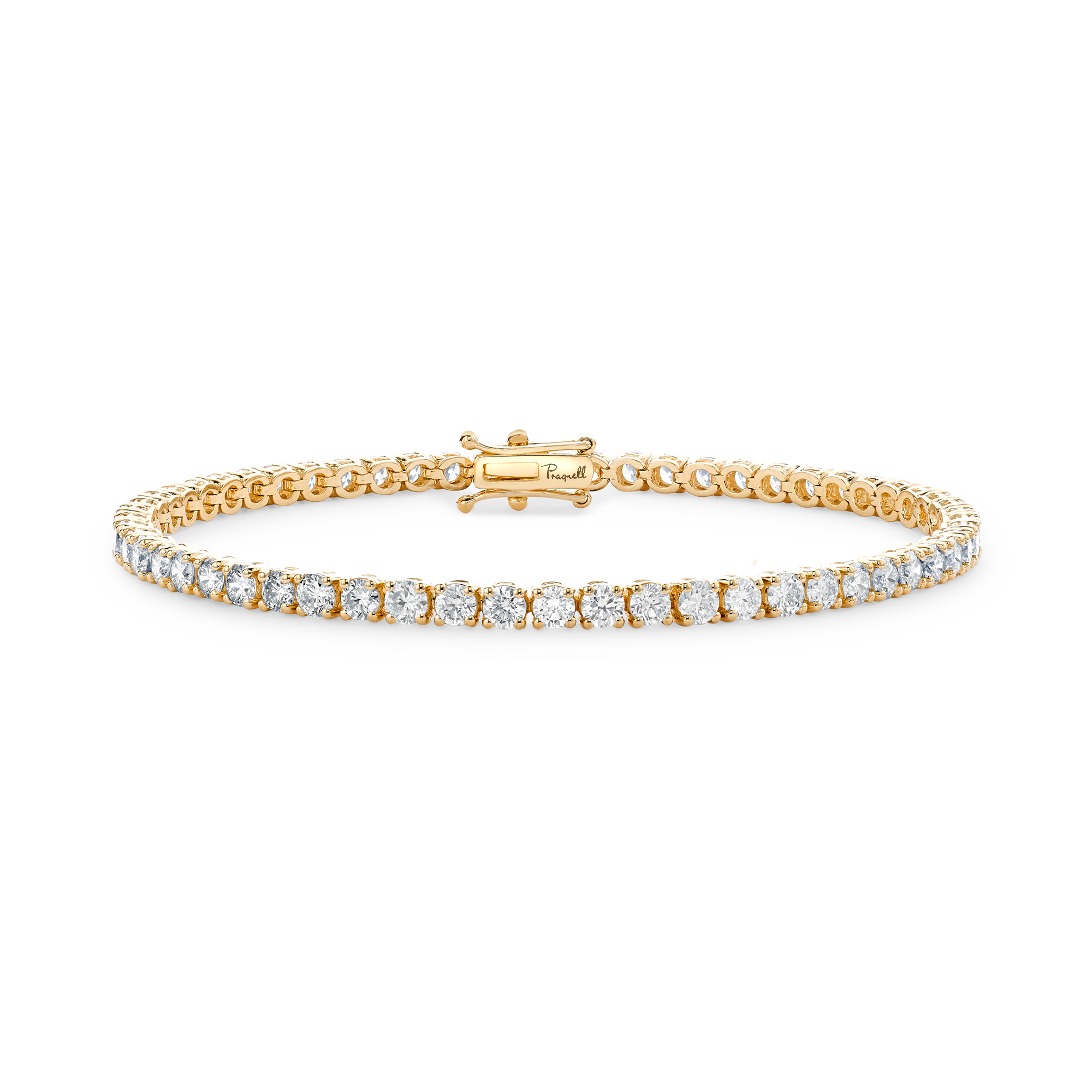 Brilliant Cut Diamond Line Bracelet Brilliant cut, Claw set_1