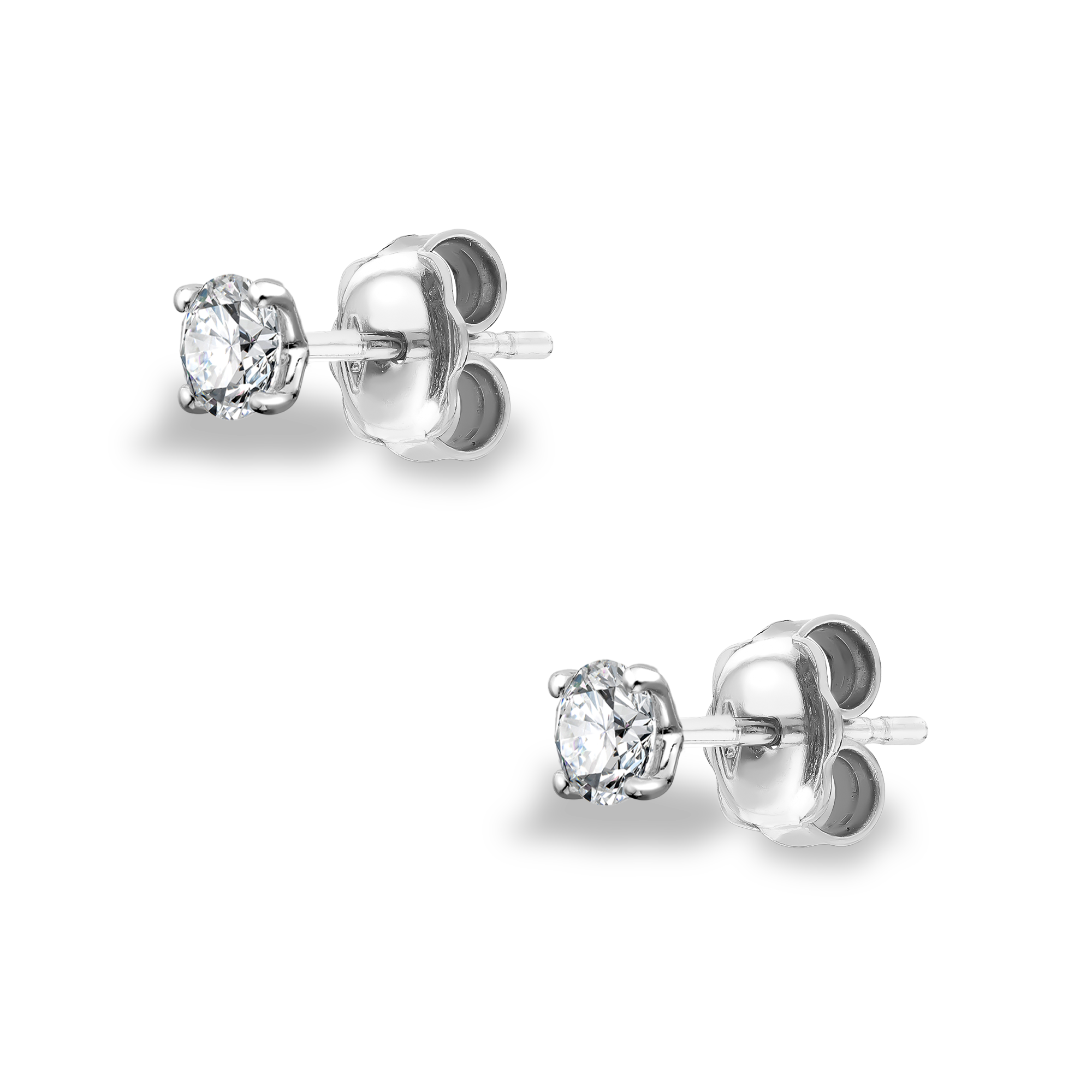 Diamond Stud Earrings Brilliant cut, Claw set_2