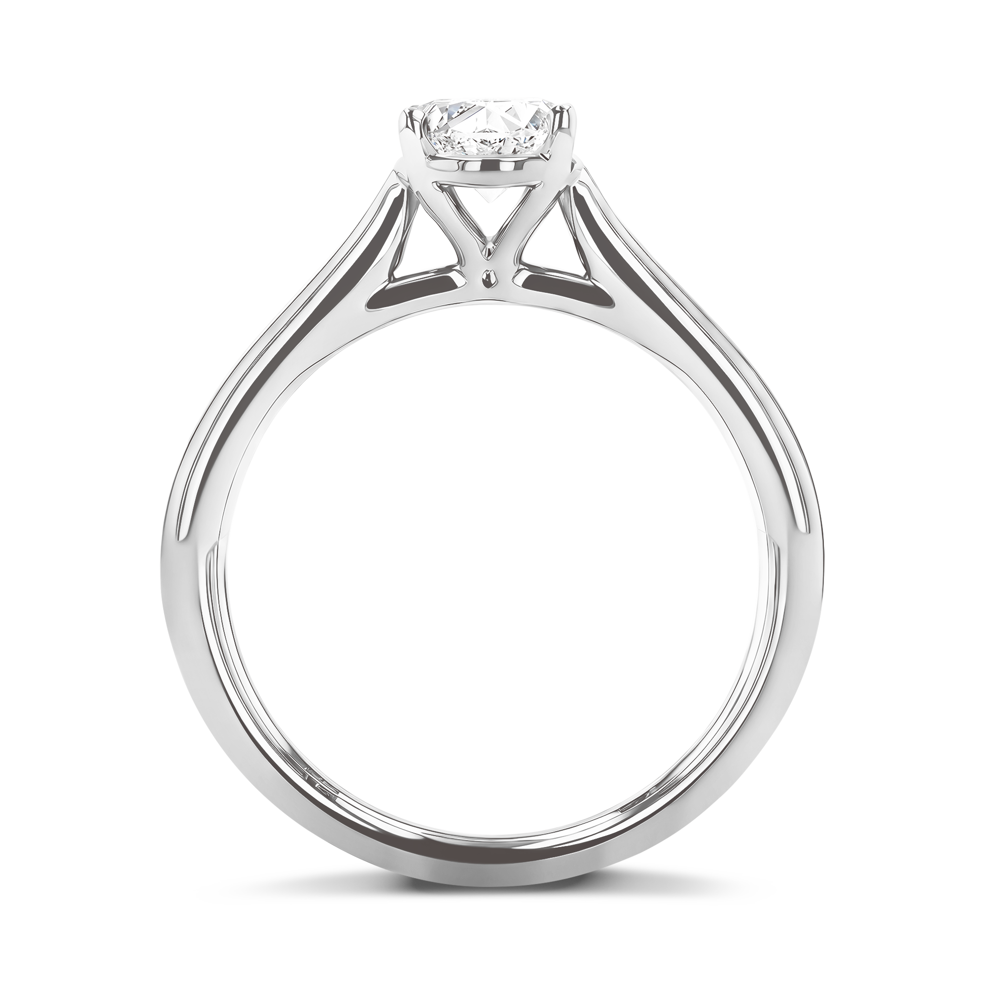 1.02CT Diamond Solitaire Ring Oval Cut, Solitaire_3