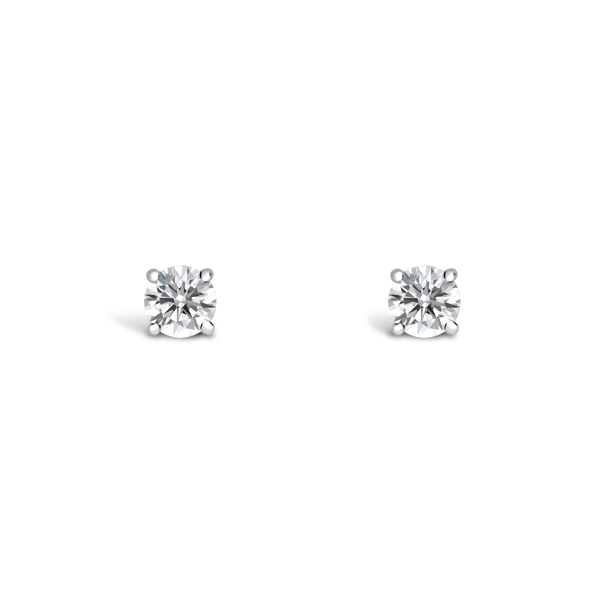 Diamond Stud Earrings Brilliant cut, Claw set_1