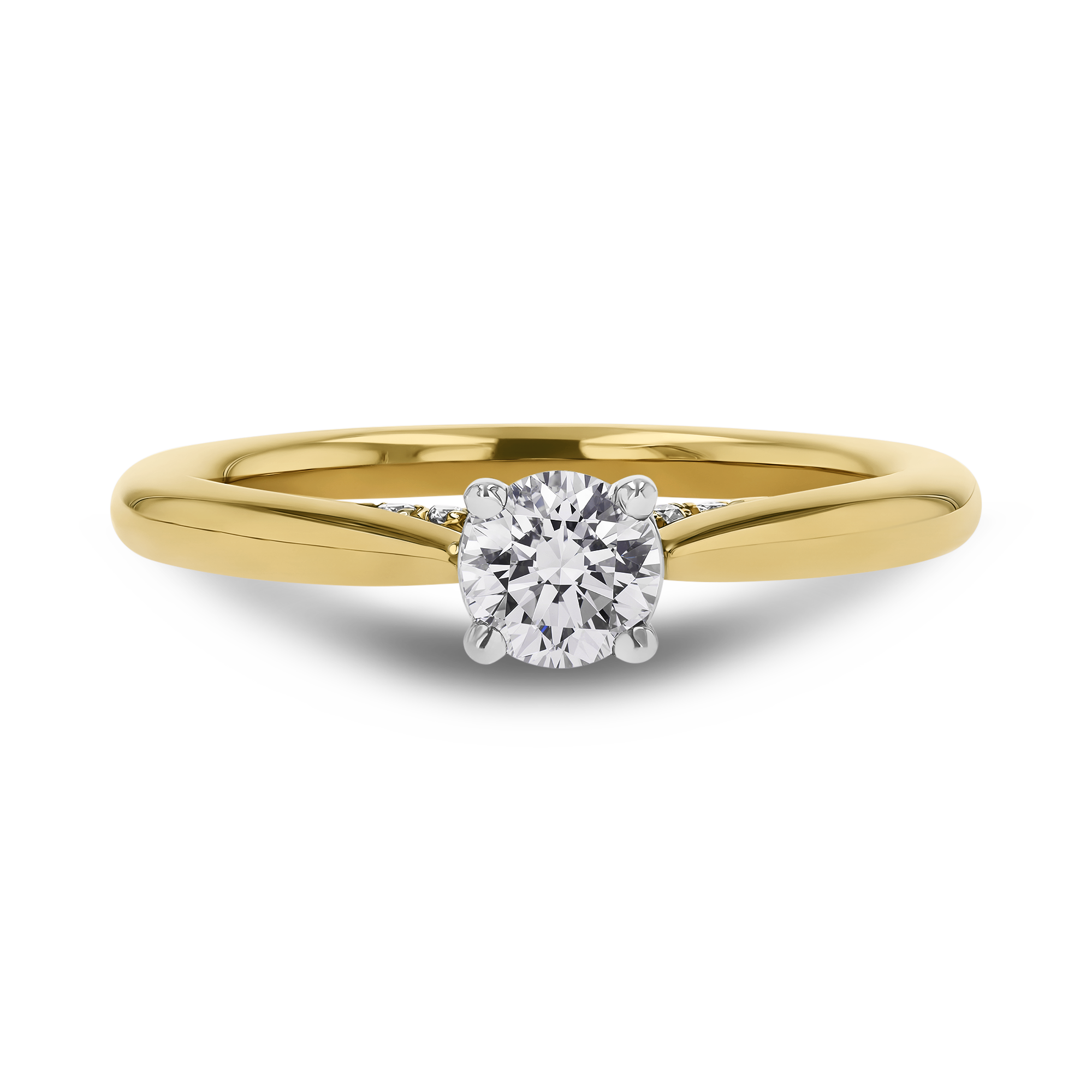 Classic 0.32ct Diamond Solitaire Ring Brilliant cut, Claw set_2