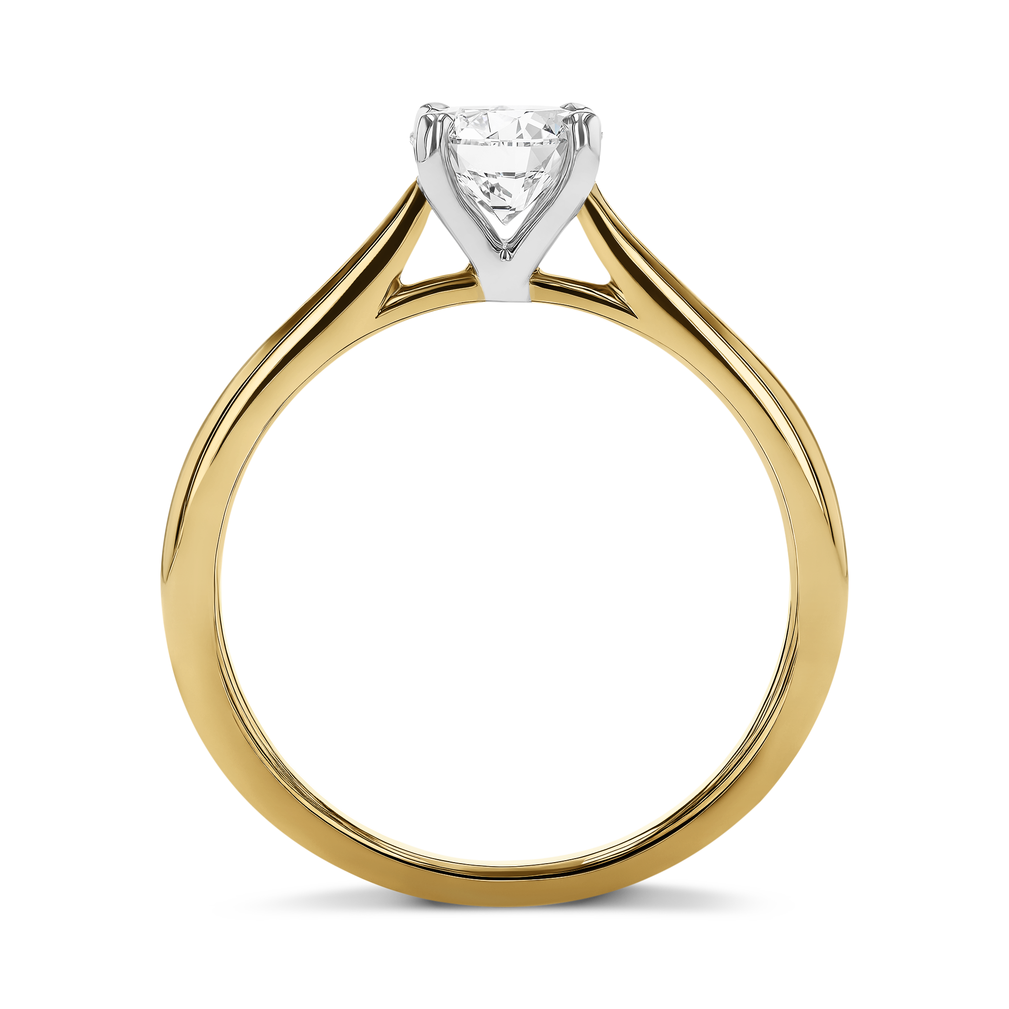 Gaia 0.70ct Diamond Solitaire Ring Brilliant cut, Claw set_3