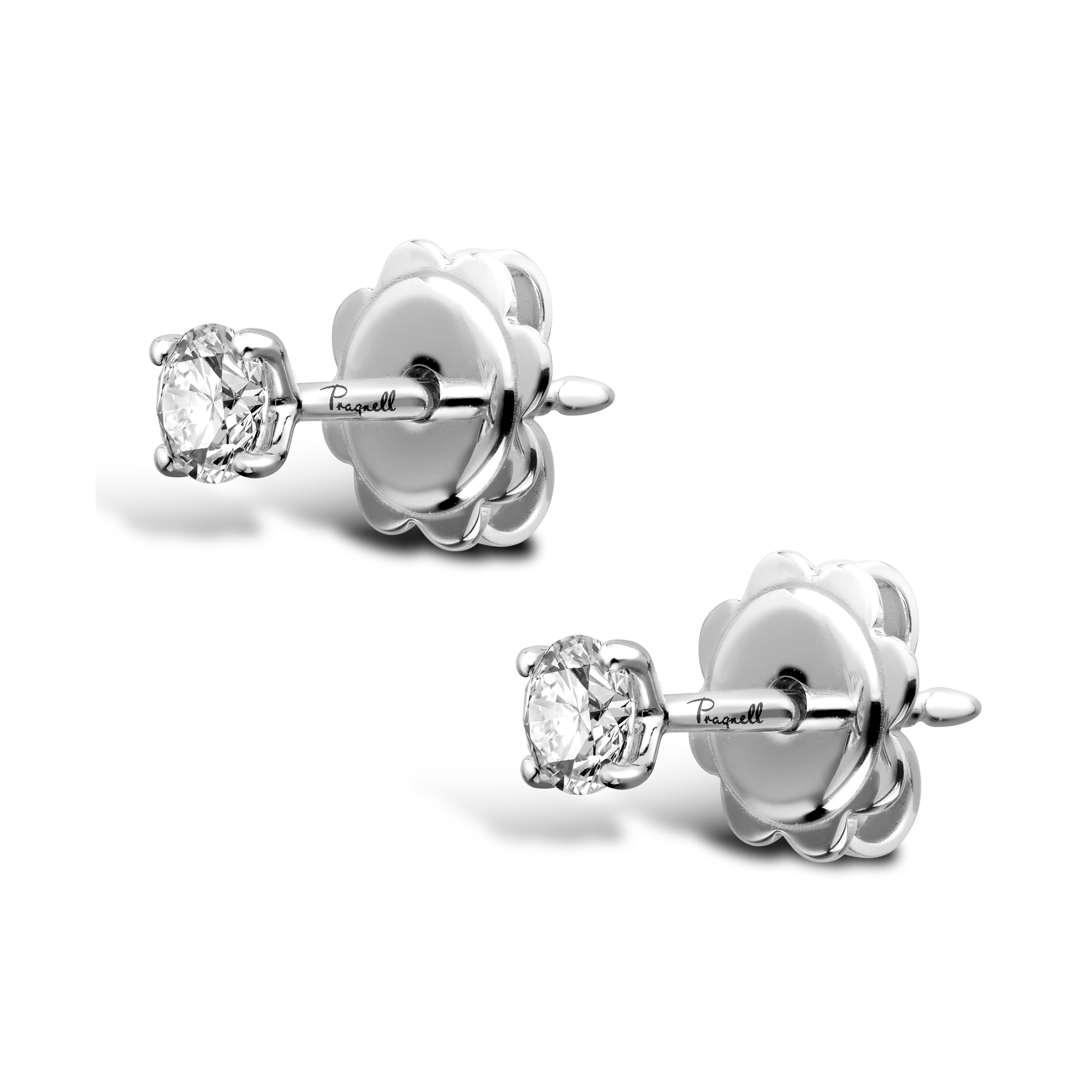 Diamond Stud Earrings Brilliant cut, Claw set_2