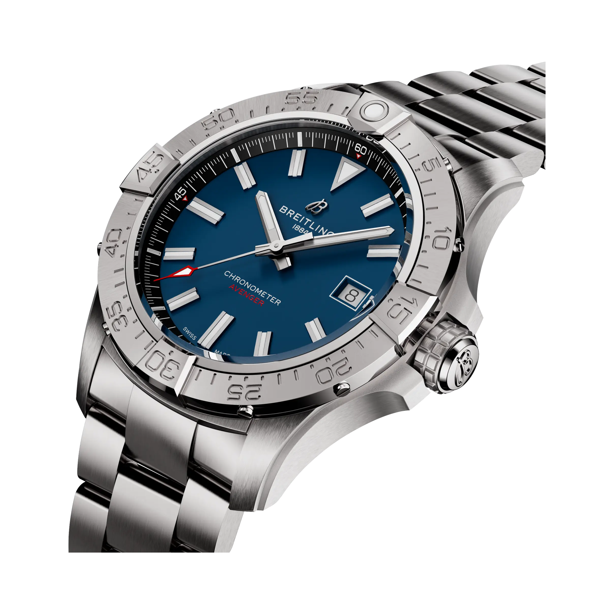 Breitling Avenger Automatic 42 42mm, Blue Dial, Baton Numeral_2