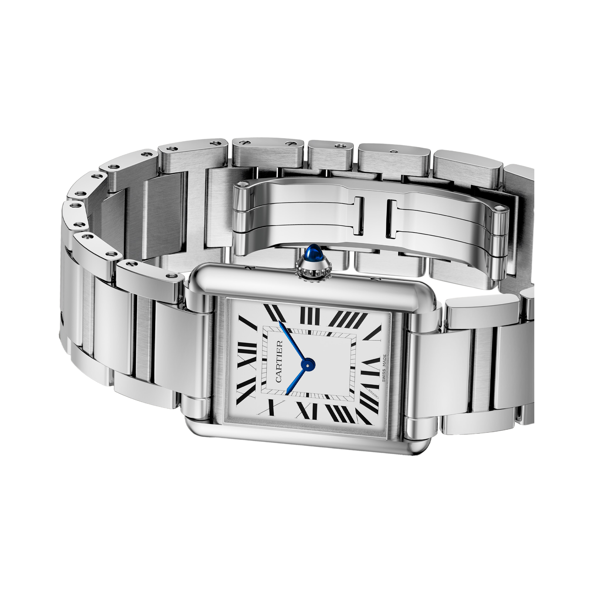 Cartier Tank Must 25.5mm, Silver Dial, Roman Numeral_2