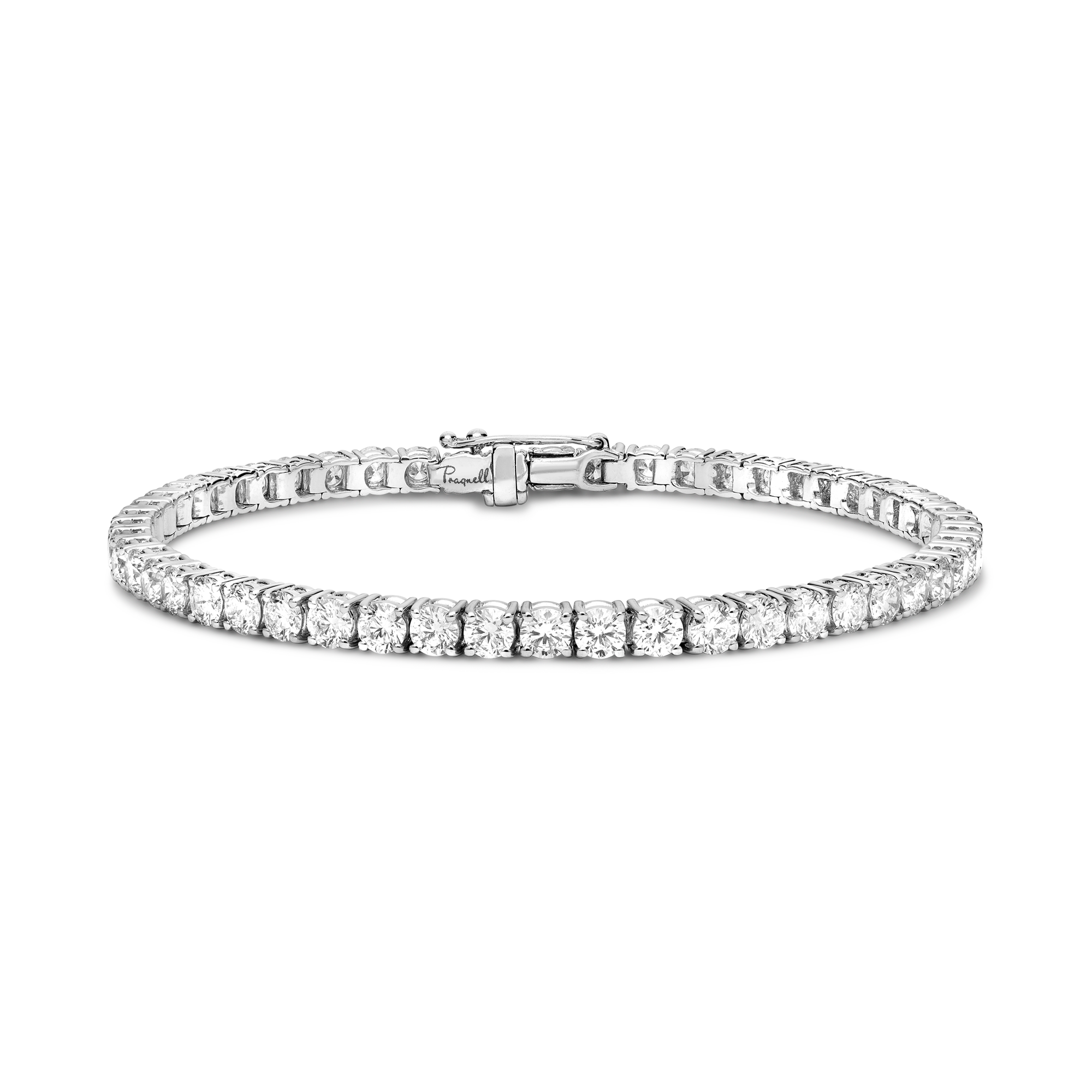 Brilliant Cut Diamond Line Bracelet Brilliant cut, Claw set_1