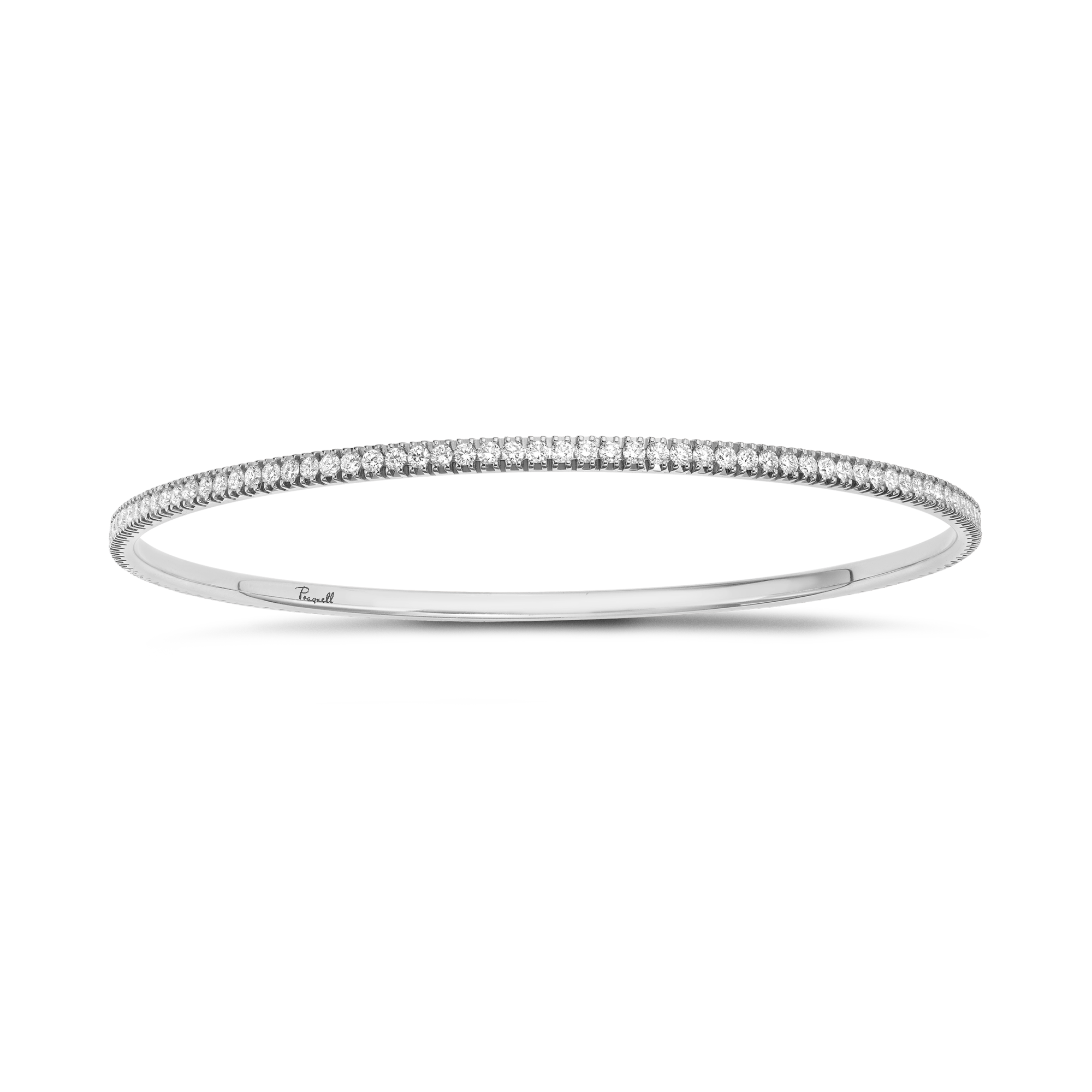 Diamond Eternity Bangle Brilliant Cut, Grain Set_1