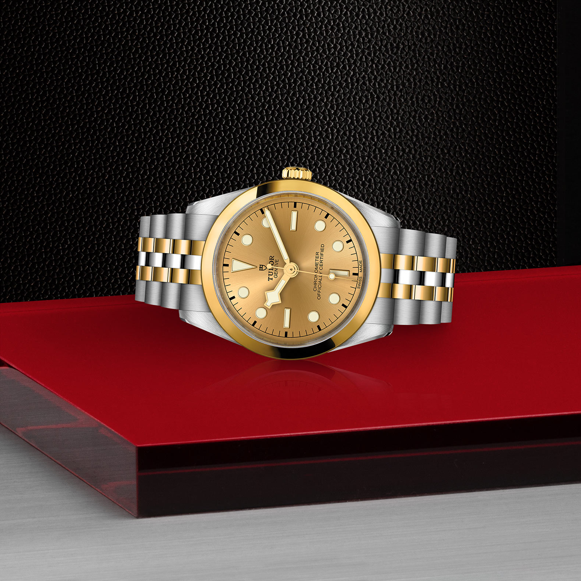 Tudor Black Bay 36mm, Gold Dial, Baton Numerals_2