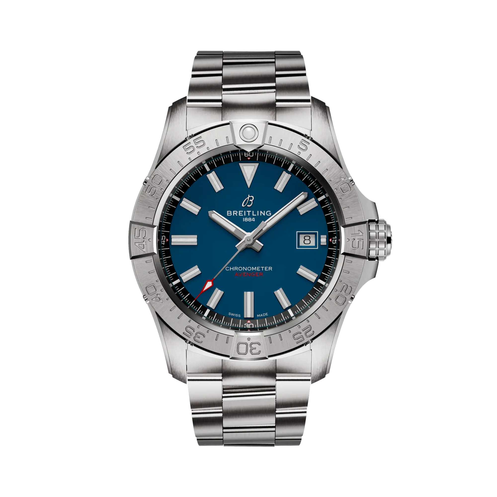 Breitling Avenger Automatic 42 42mm, Blue Dial, Baton Numeral_1