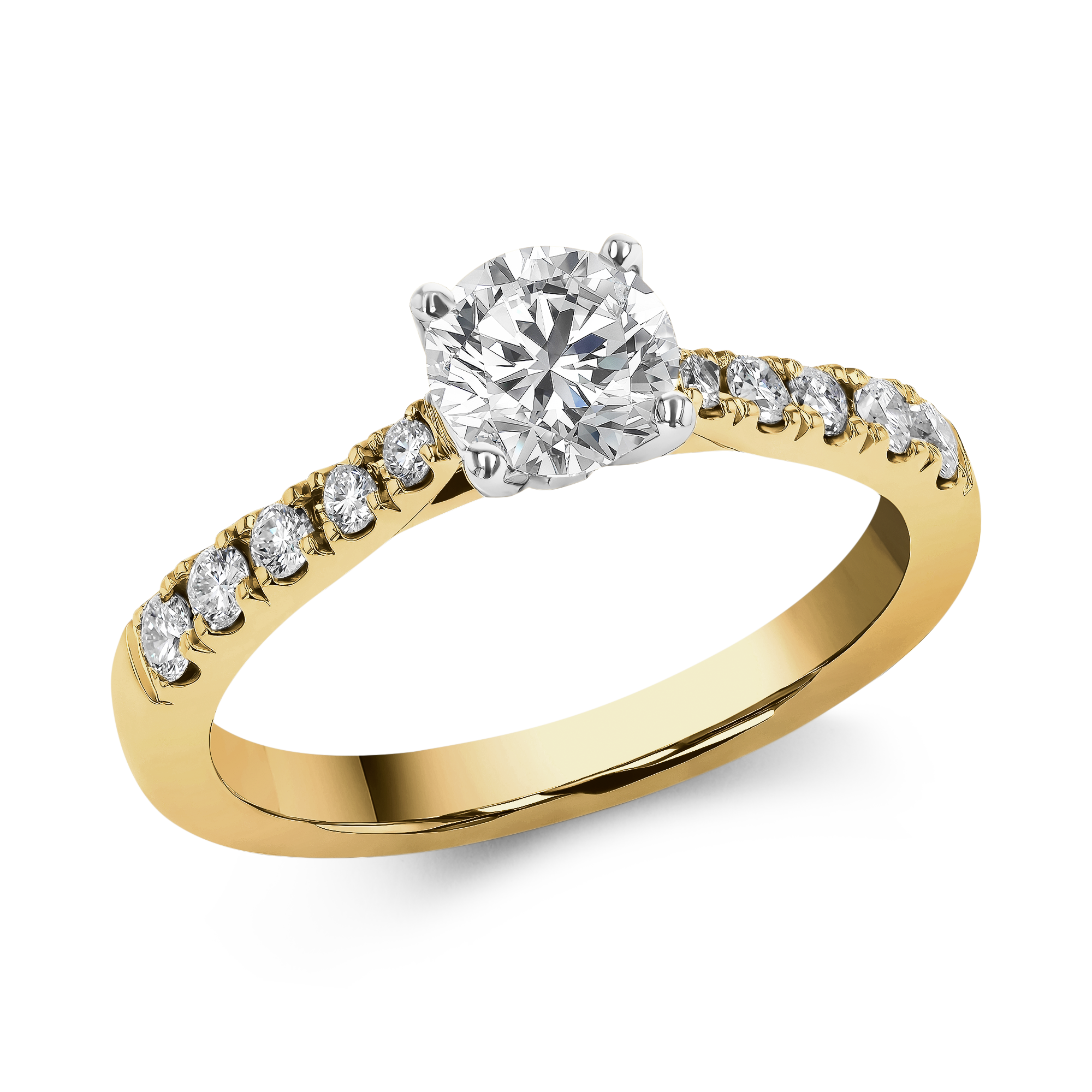 Celestial 0.70ct Diamond Solitaire Ring Brilliant cut, Claw set_1