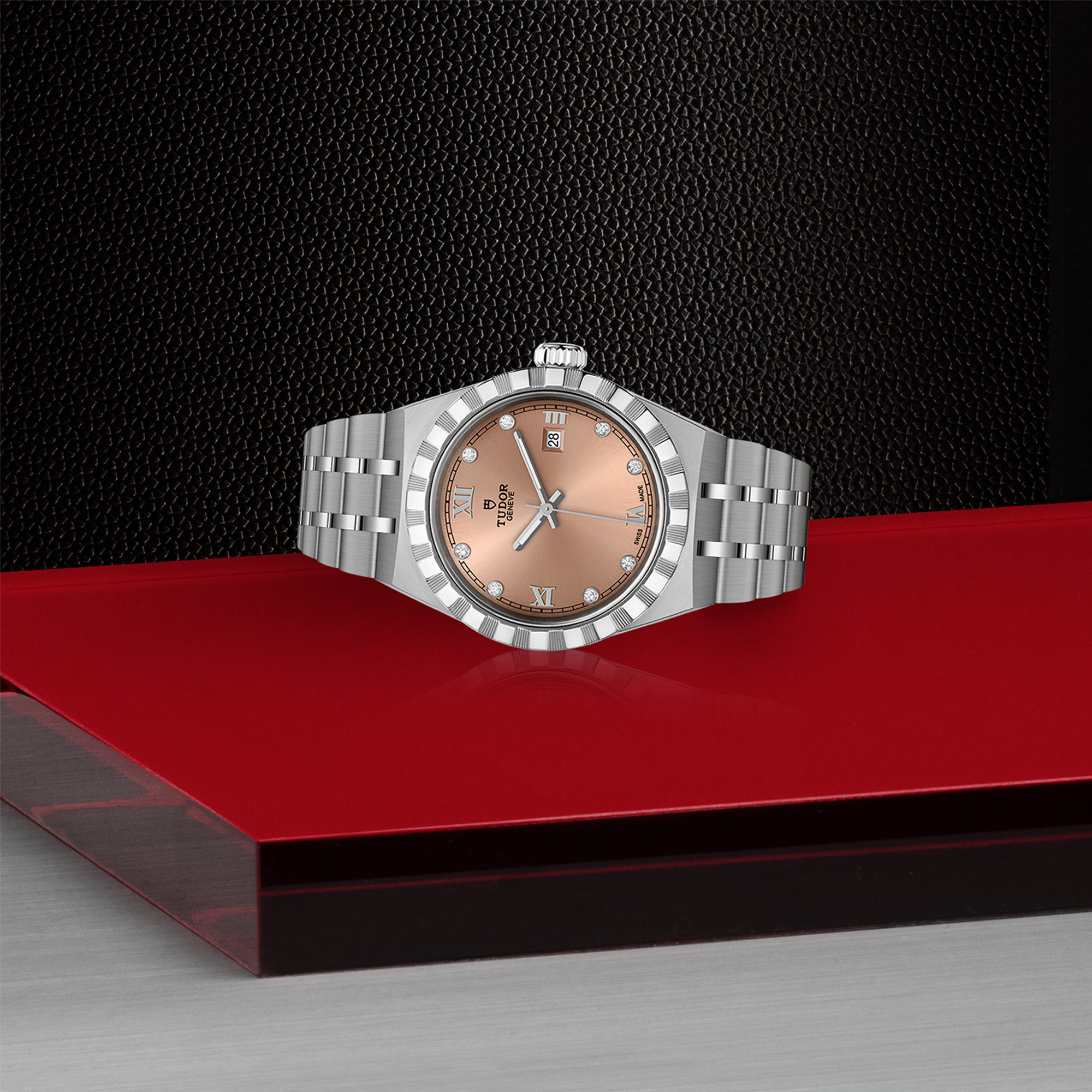 Tudor Royal 28mm, Salmon Dial, Diamond Numerals_2