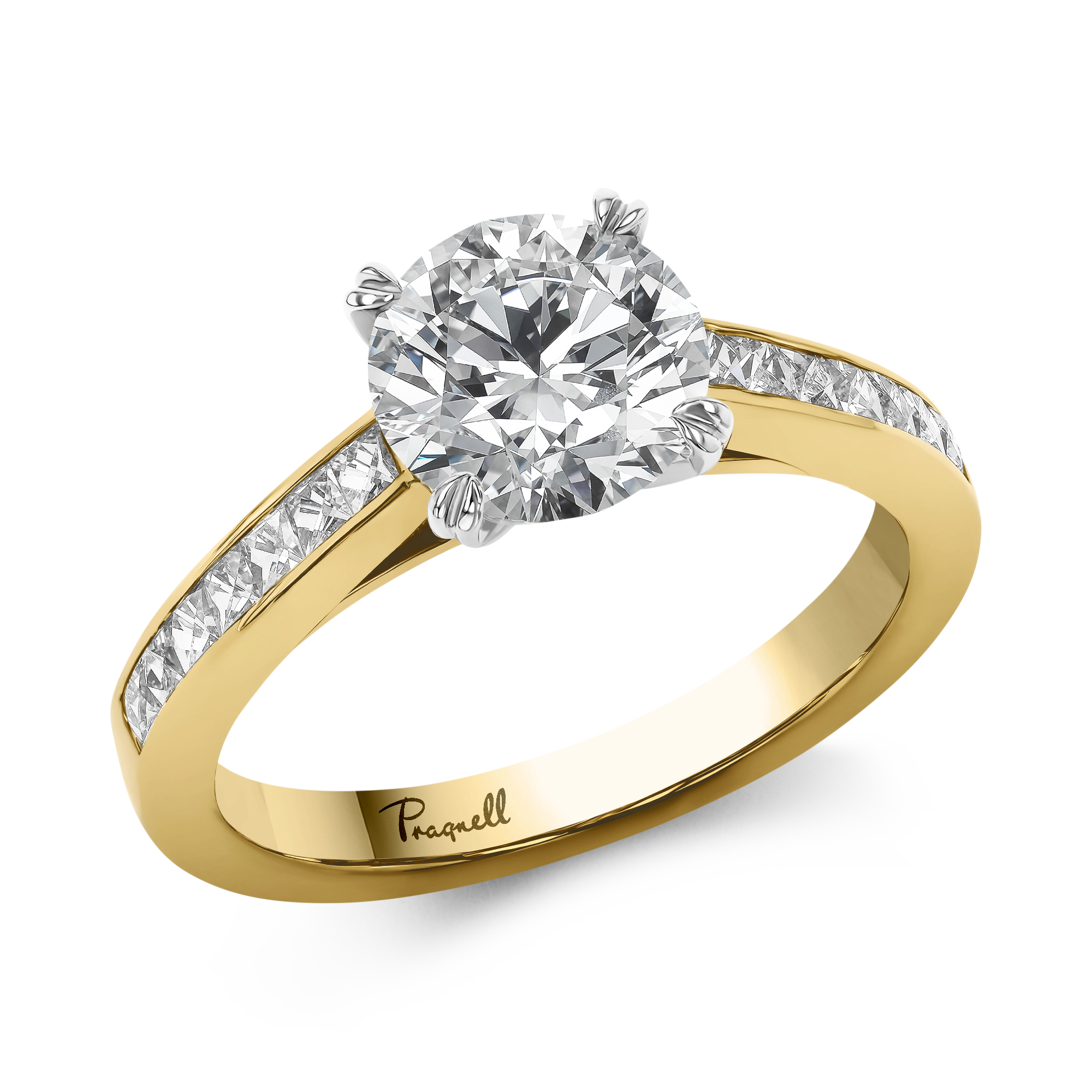 Gatsby 1.70ct Diamond Solitaire Ring Brilliant cut, Claw set_1