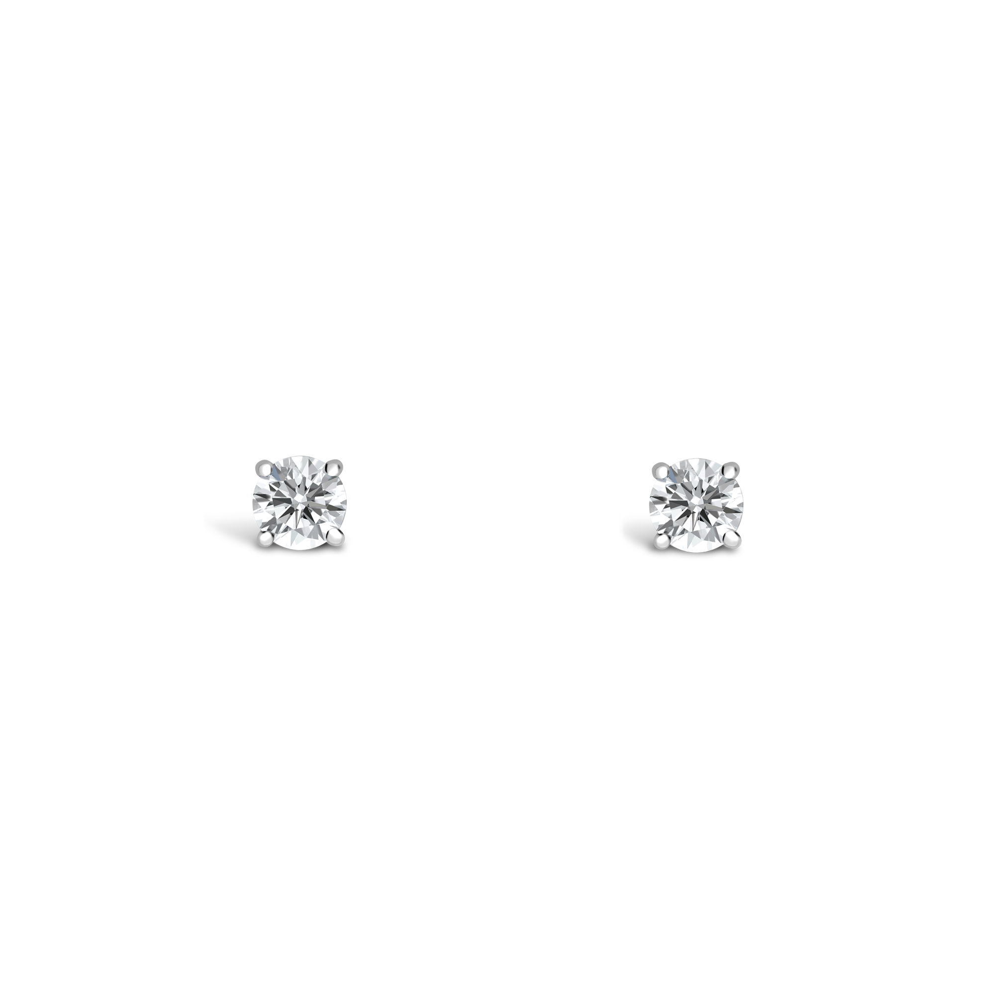 Diamond Stud Earrings Brilliant cut, Claw set_1