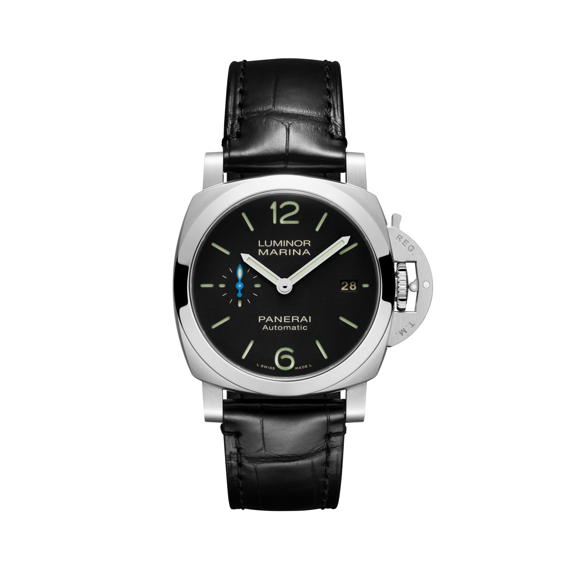 Panerai Luminor Marina Quaranta - 40mm 40mm, Black Dial, Arabic/Baton Numerals_1