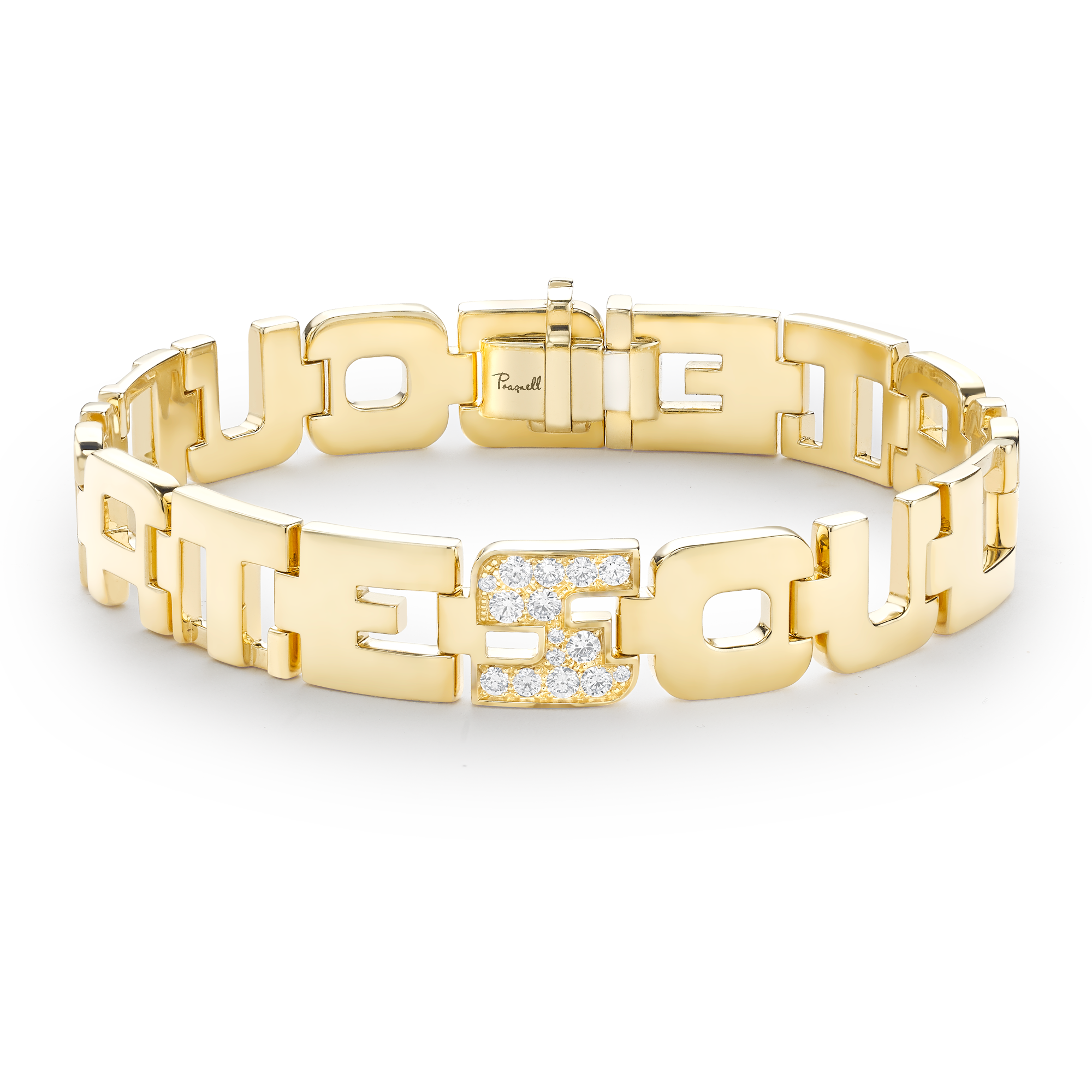 Loveletters "SOULMATE" Bracelet Brilliant Cut, Grain Set_1