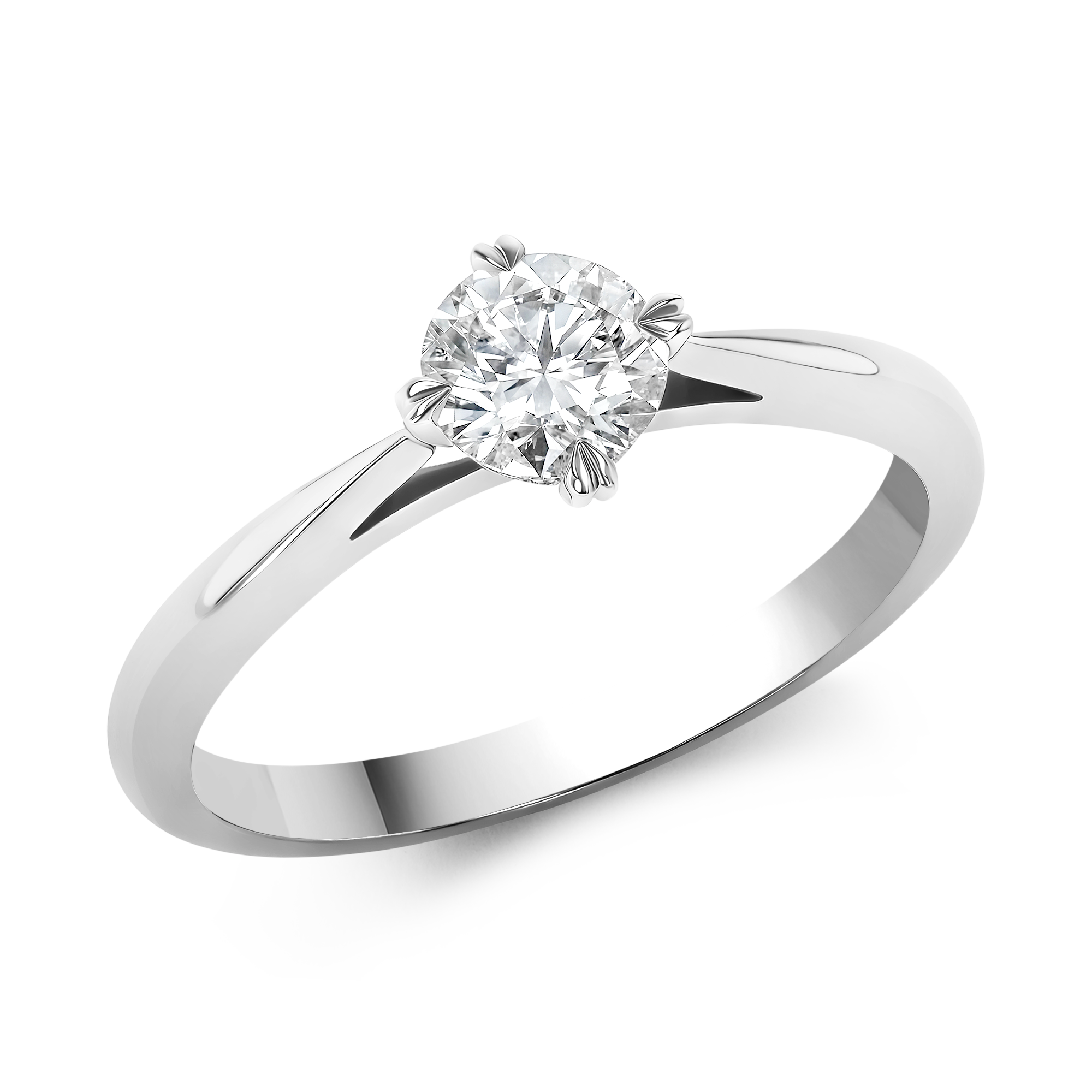 Windsor 0.50ct Diamond Solitaire Ring Brilliant cut, Claw set_1