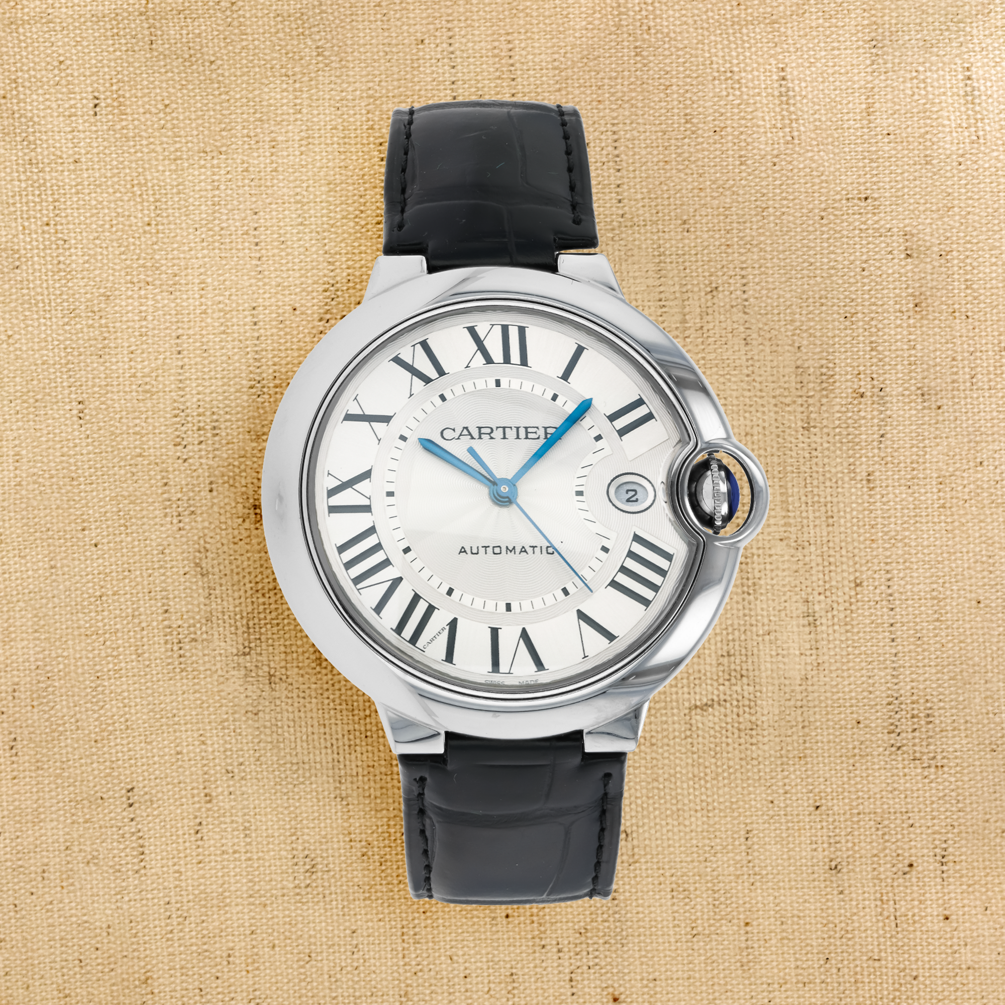 Cartier Ballon Bleu de Cartier 40mm, Silver Dial, Roman Numerals_1