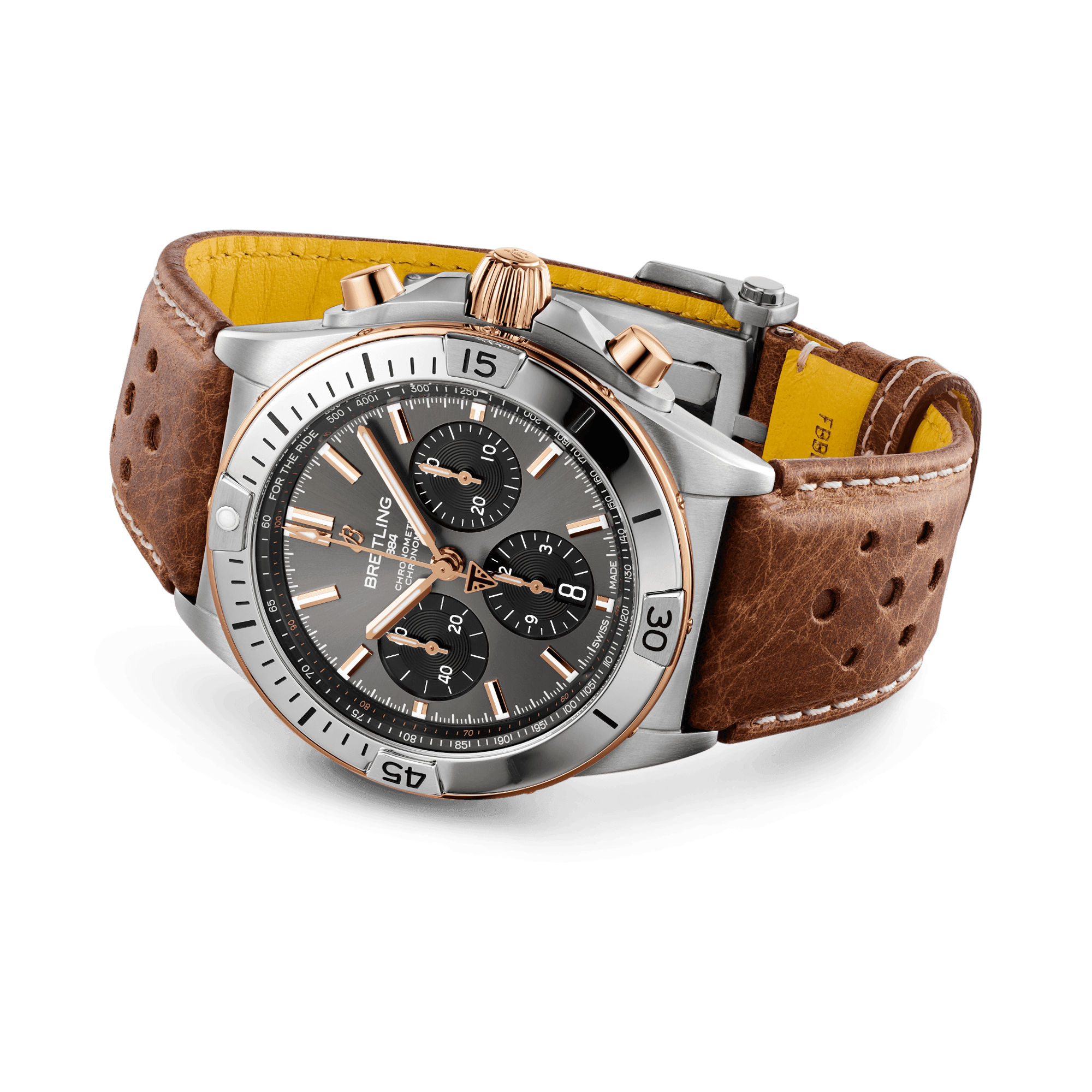 Breitling Chronomat B01 Triumph 42mm, Grey Dial, Baton Numerals_3